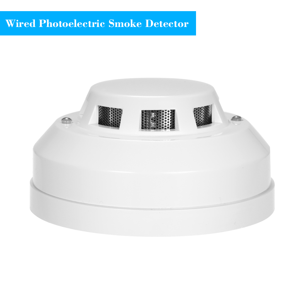 Smoke Detector Interconnected - كاشف دخان كهروضوئي سلكي ، مستشعر