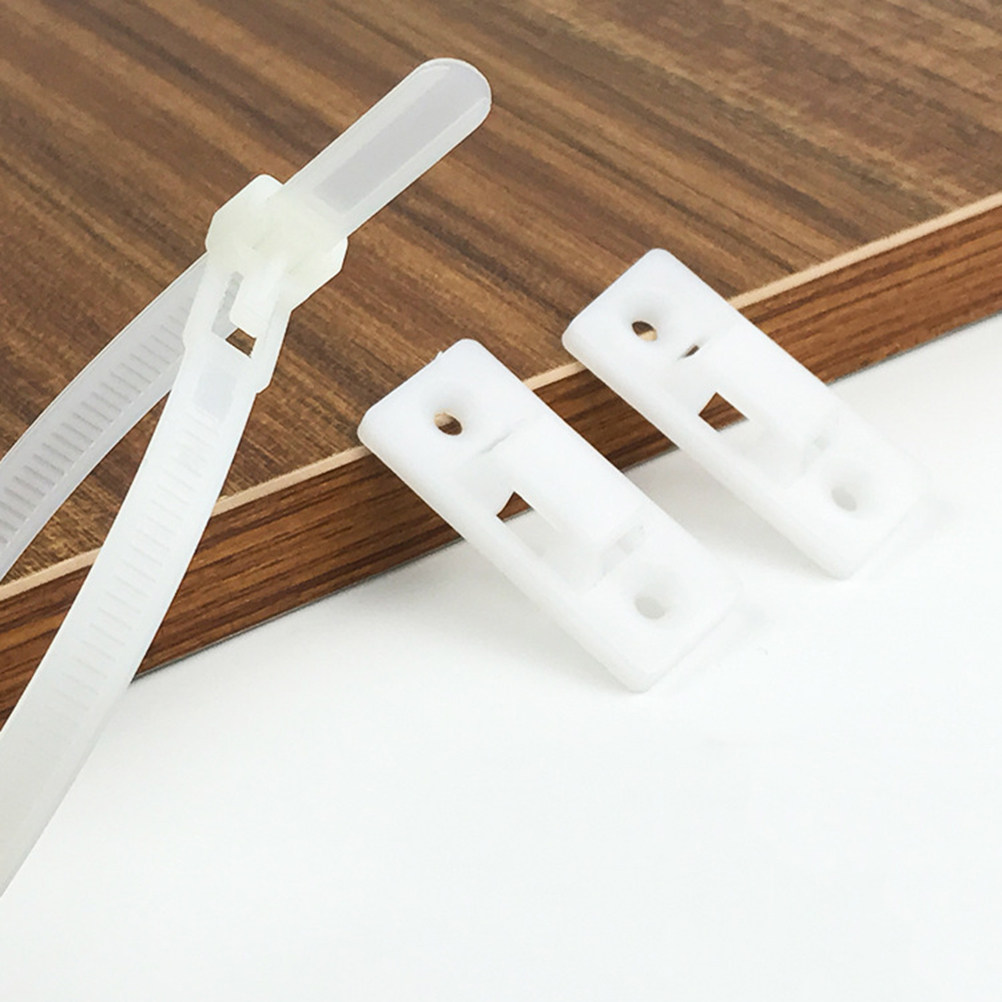Earthquake Anchor Strap - 10 مجموعات من أطقم تثبيت الأثاث