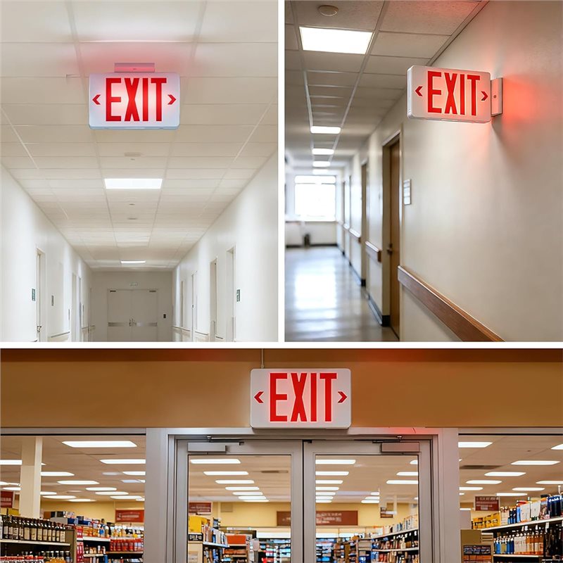 B67C معتمد من UL، مجموعة إضاءة - مراجعة Emergency Exit Sign وسعره