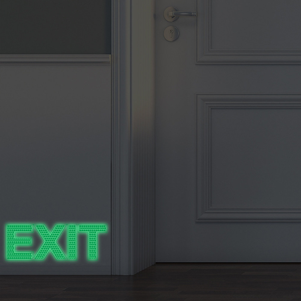 ملصق حائط للخروج، لافتة أمان ط - مراجعة Emergency Exit Sign وسعره