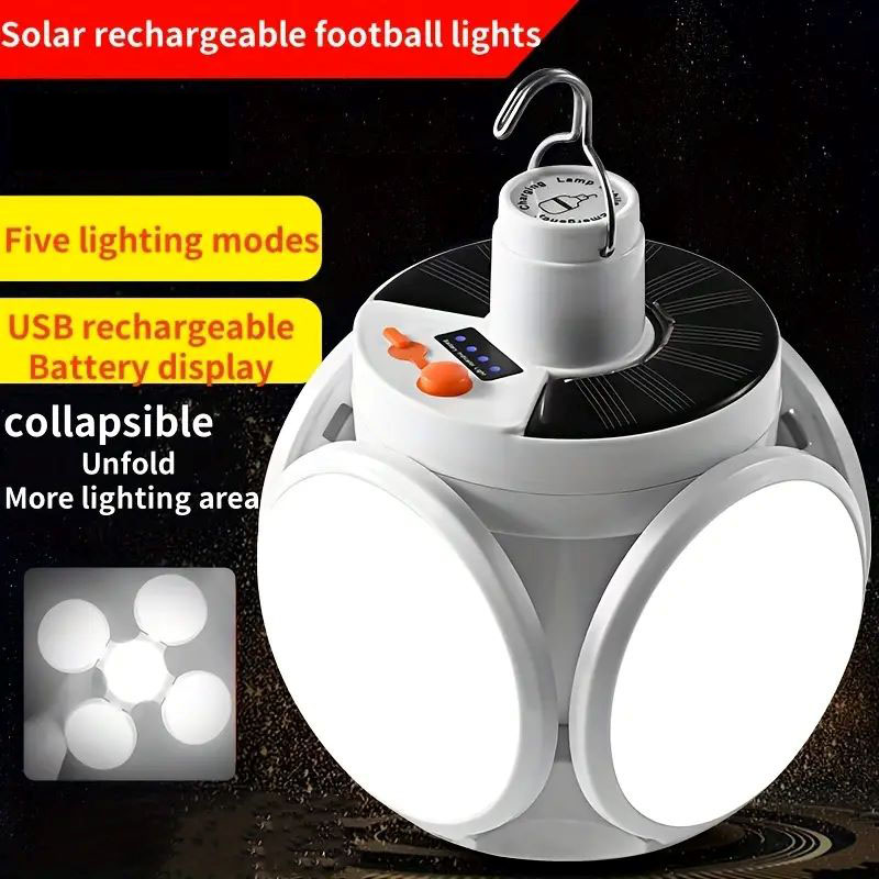 ضوء شحن بالطاقة الشمسية مع خطا - مراجعة Power Outage Light وسعره